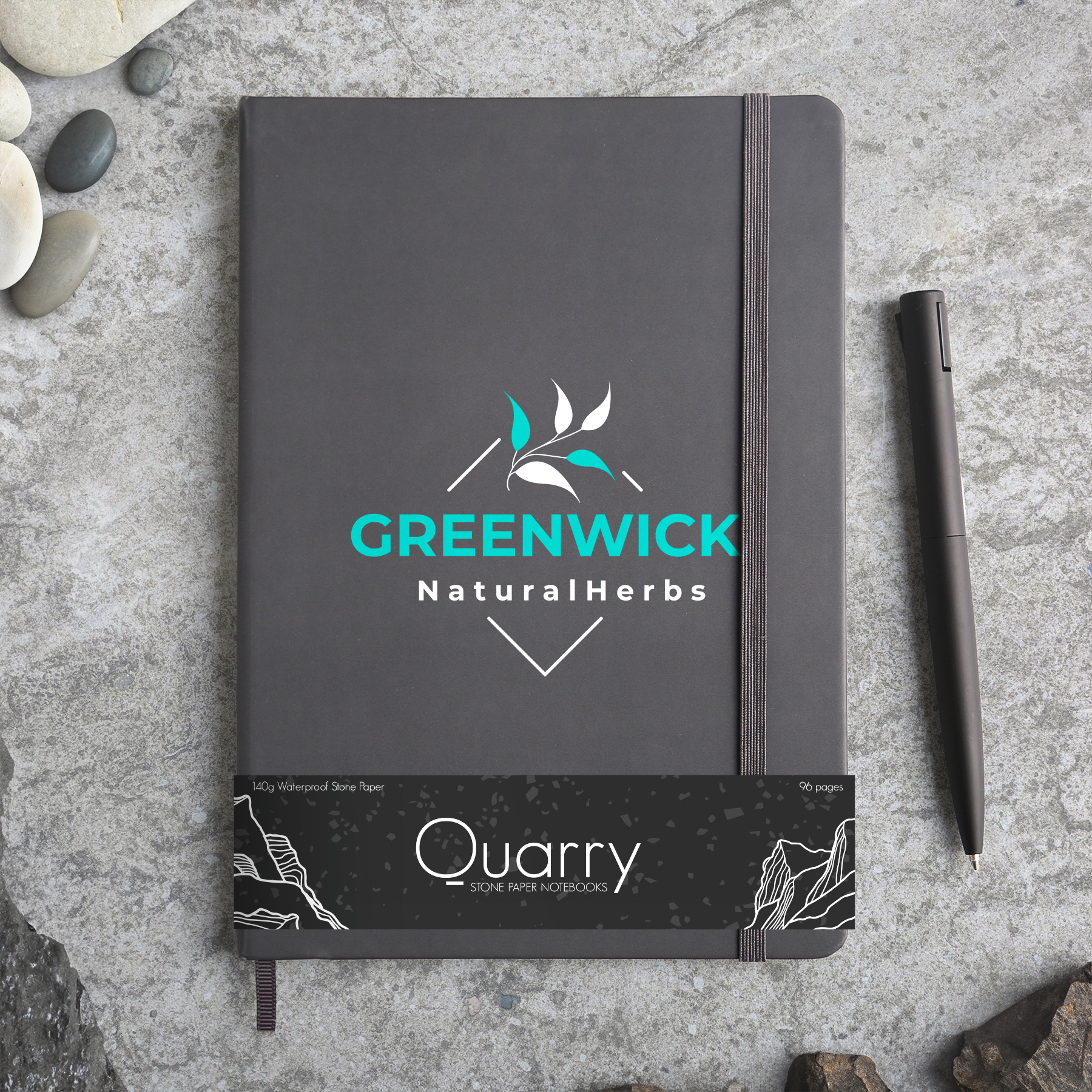 Quarry Stone Paper™ Notebook 4