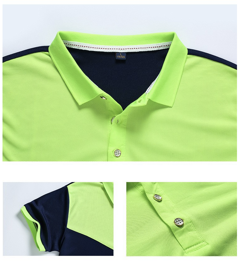 Color Block Polo Shirts 8