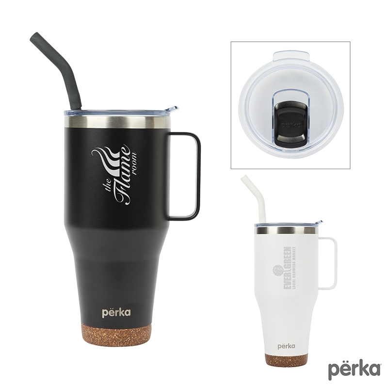 Perka® Hartford 40 oz. Double Wall, Stainless Steel Travel Mug