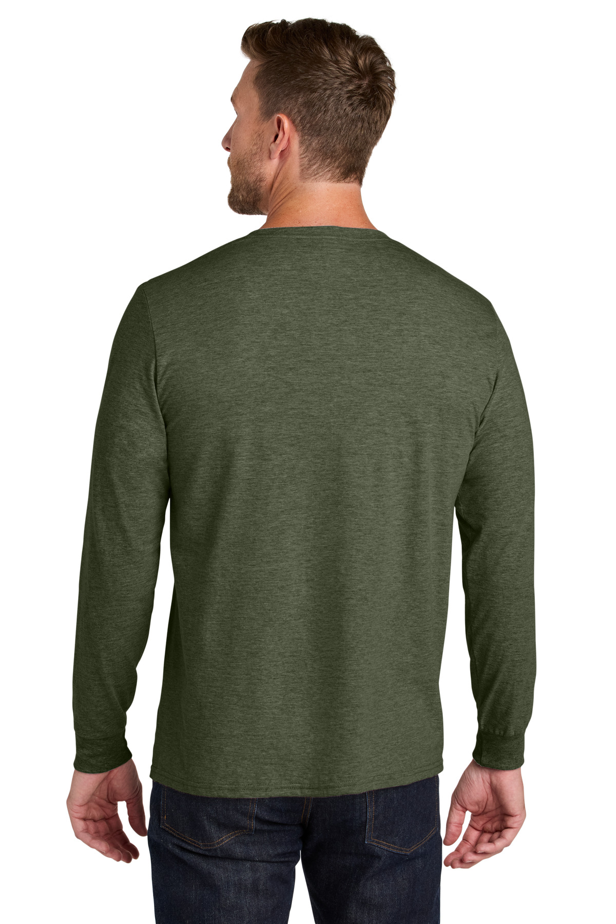 Jerzees Ultimate Unisex Ring Spun Long Sleeve T-Shirt IC46L 7