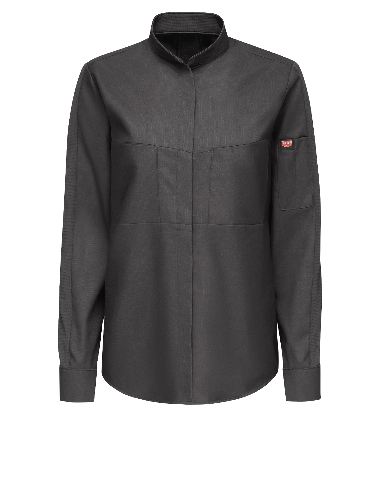 Red Kap Shirts - Women's Long Sleeve Performance Pro+ Work Shirt with OilBlok + Mimix™ 4