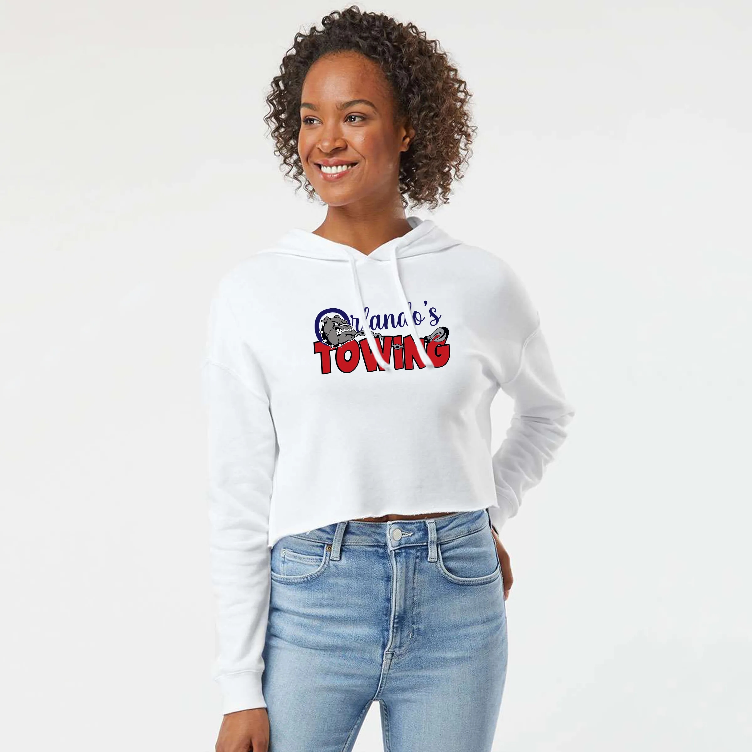 Women's Lightweight Crop Hoodie 8
