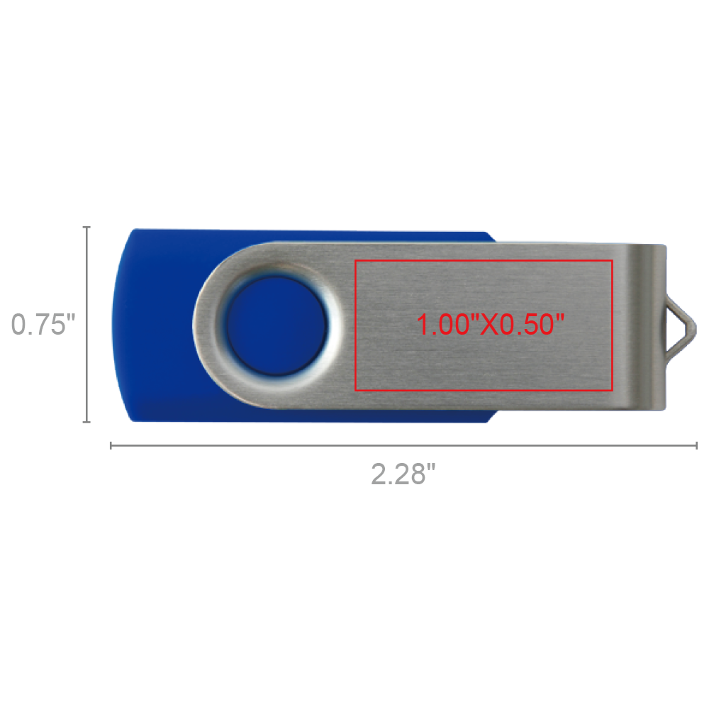 Northlake QuickShip Swivel USB Flash Drive 17