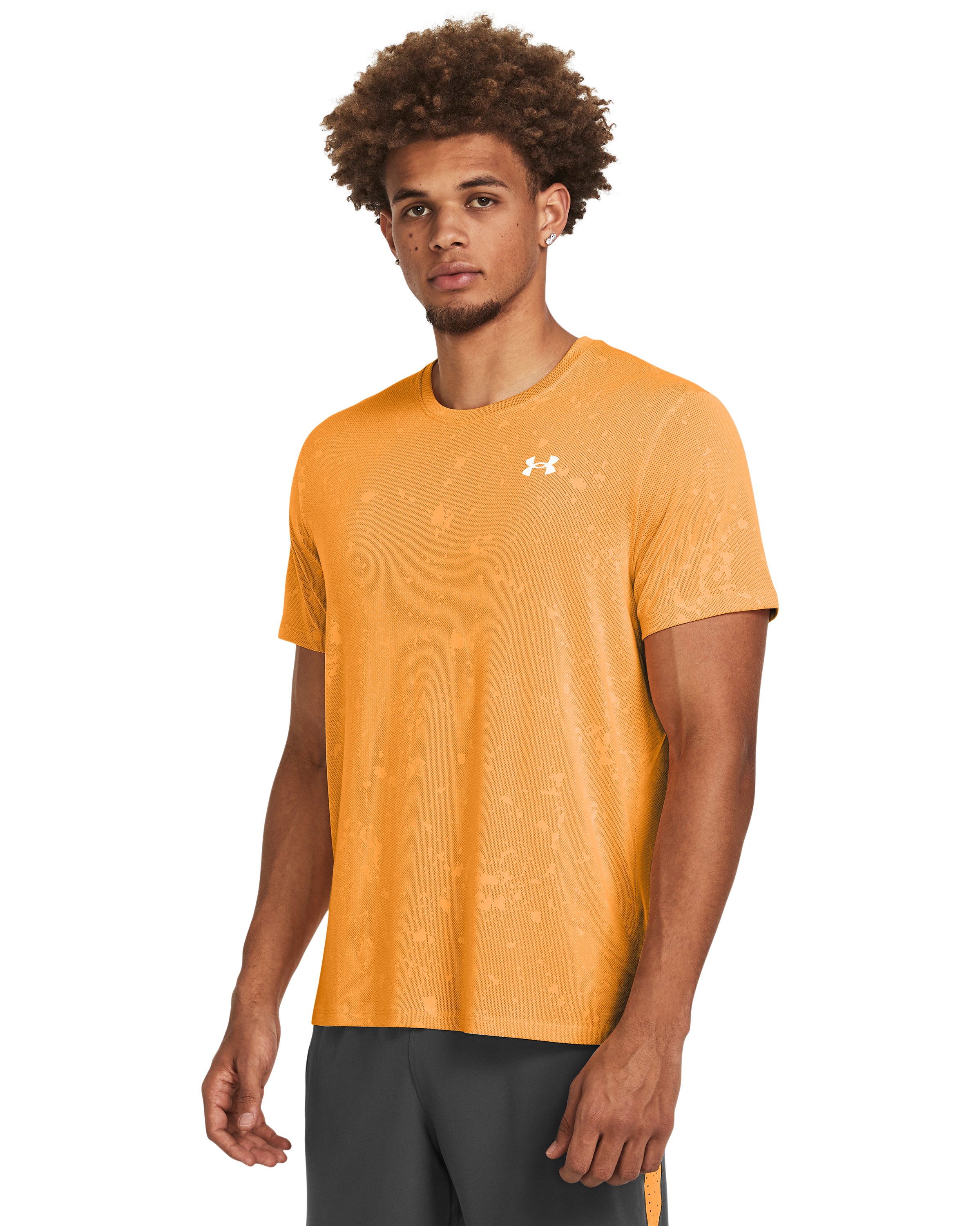 UA Launch Splatter Men's Short Sleeve 6