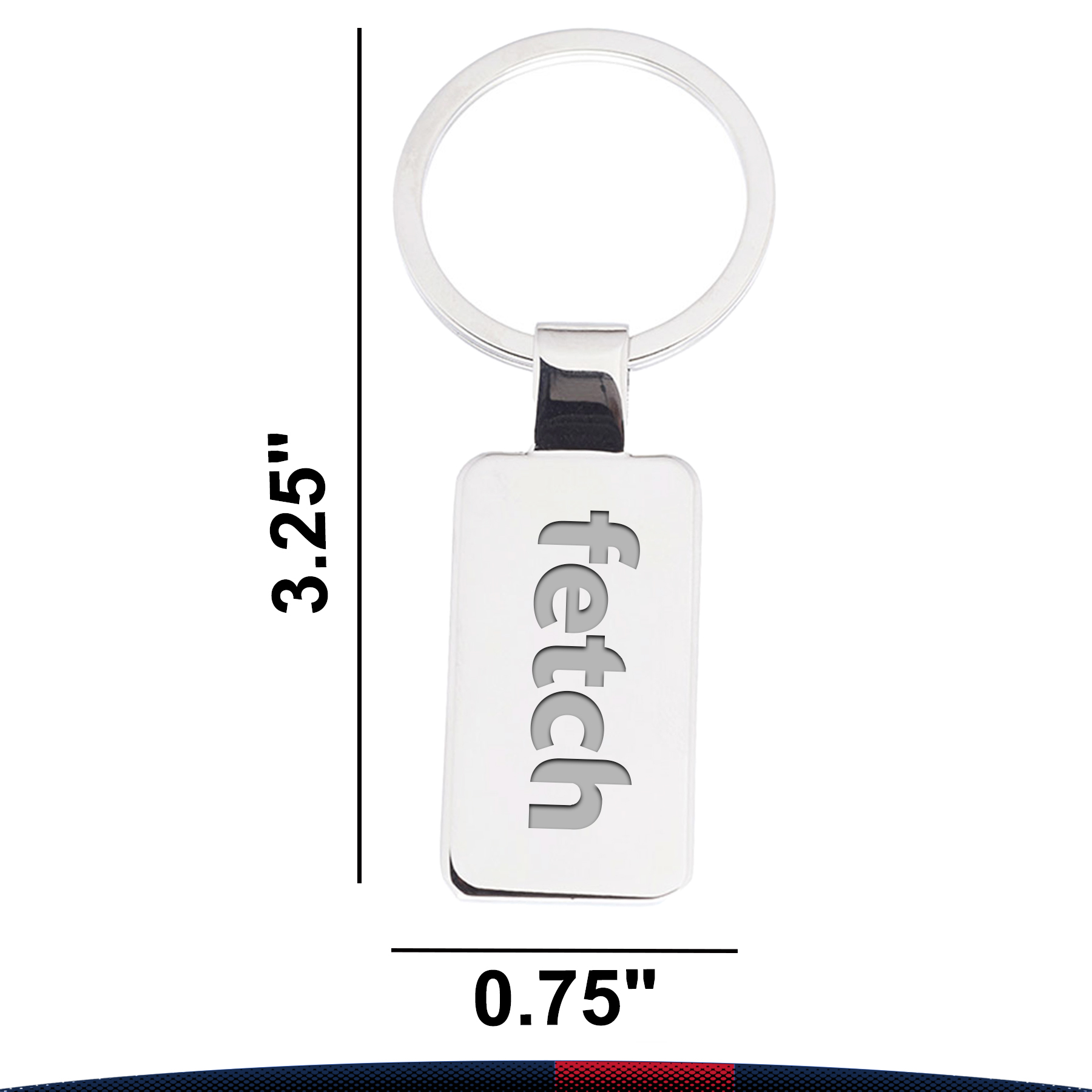 Asa Reflection Metal Keychains 2