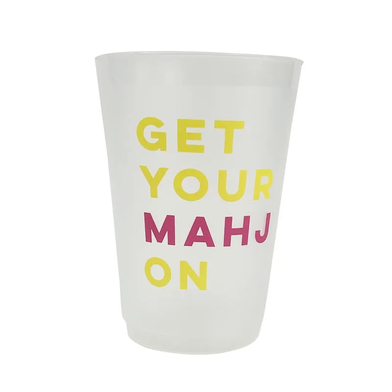 16 oz. Frosted Plastic Stadium Cups 4
