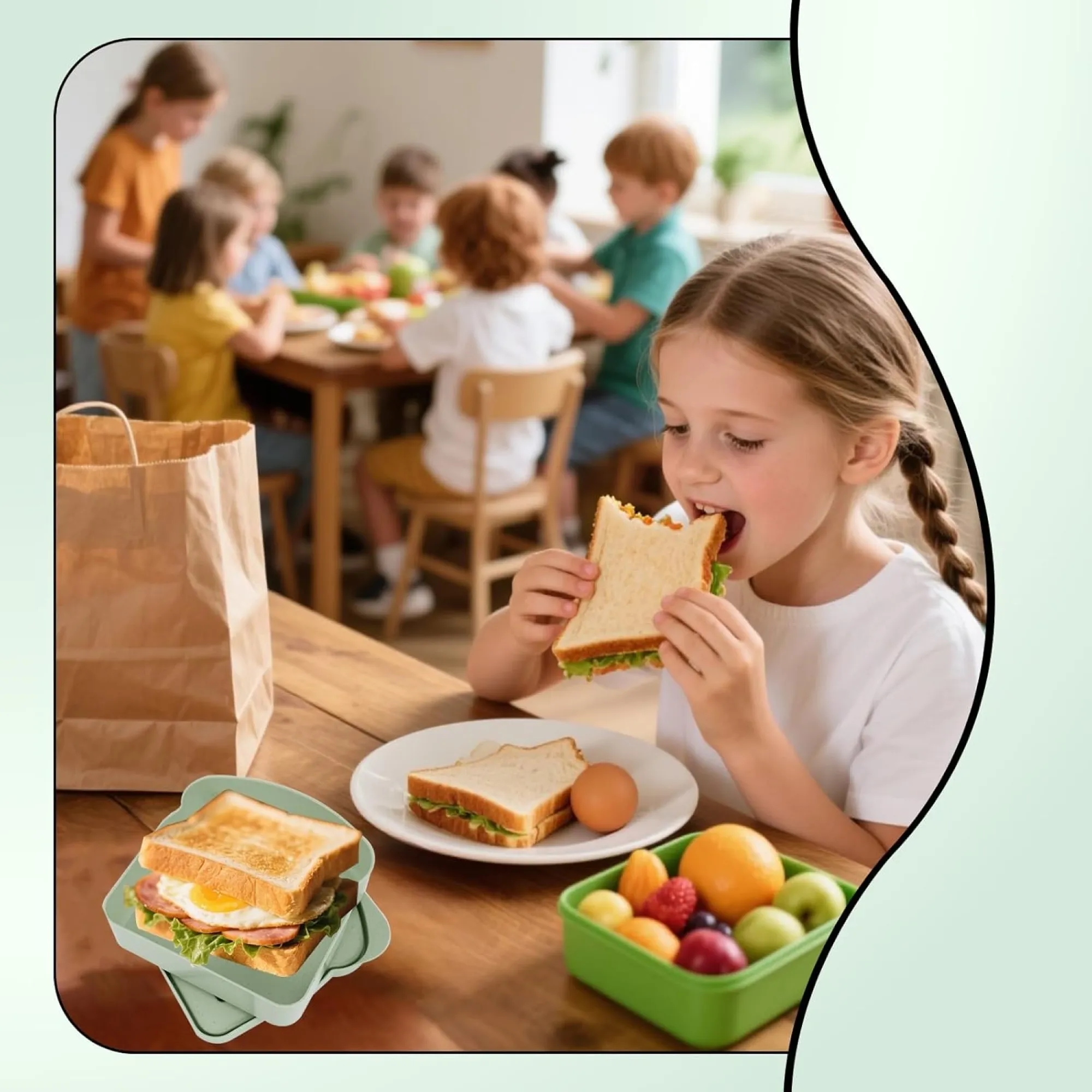 Sandwich Lunch Bento Box 4