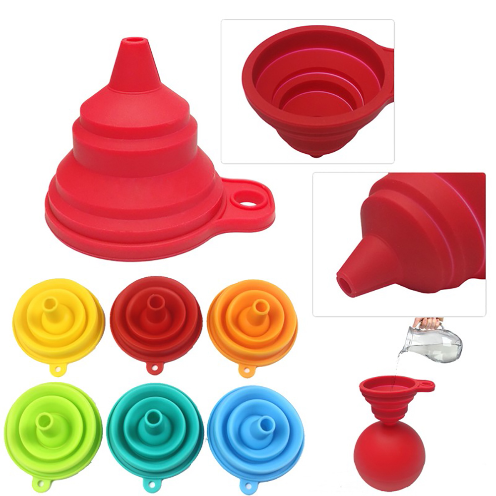 Silicone Collapsible Funnel