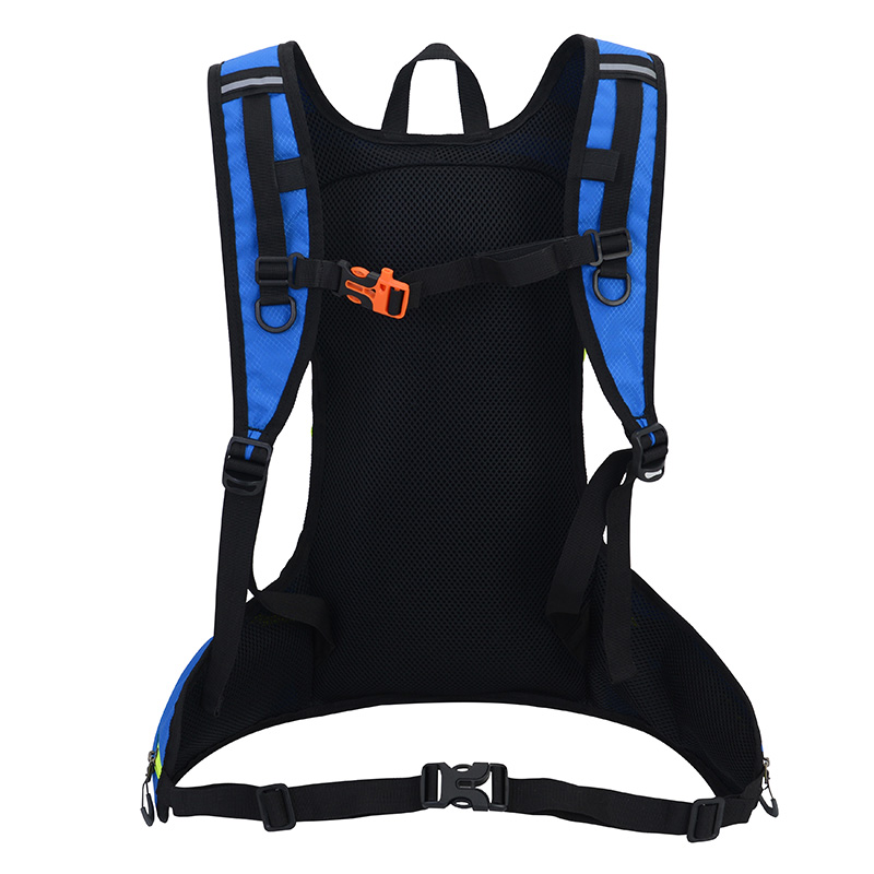 Foldable Cycling Backpack with Helmet Net Pouch 3