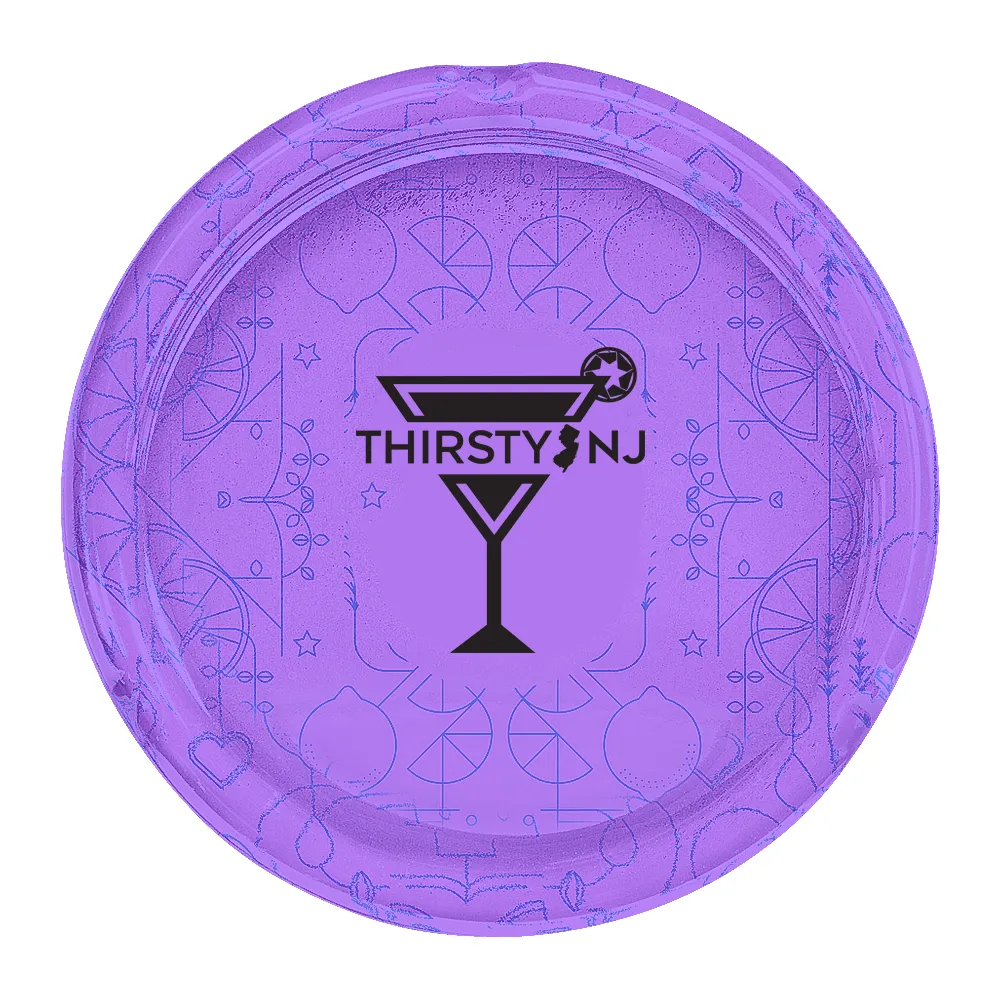 Round Plastic Ash Tray 2