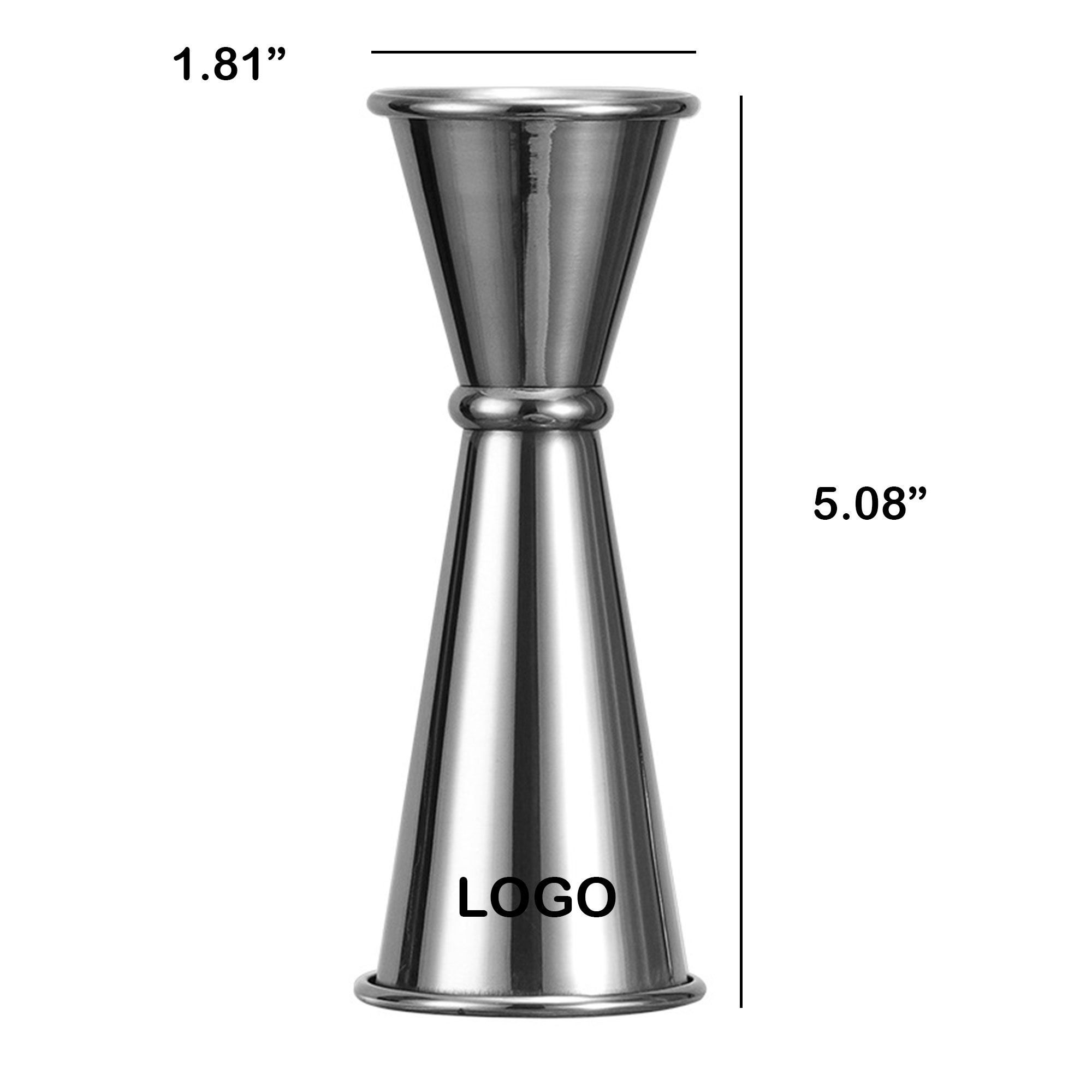 1oz 2oz Stainless Steel Cocktail Double Jigger 7