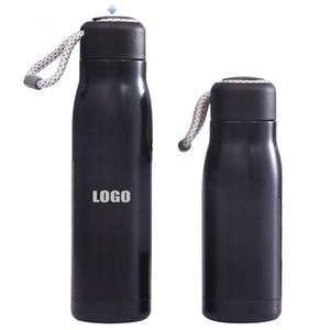 550ml Stainless Steel Cup With Double Wall Insulation Portable Band Lid 7
