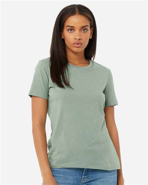 Women's Relaxed Fit Heather CVC Tee - 6400CVC 245