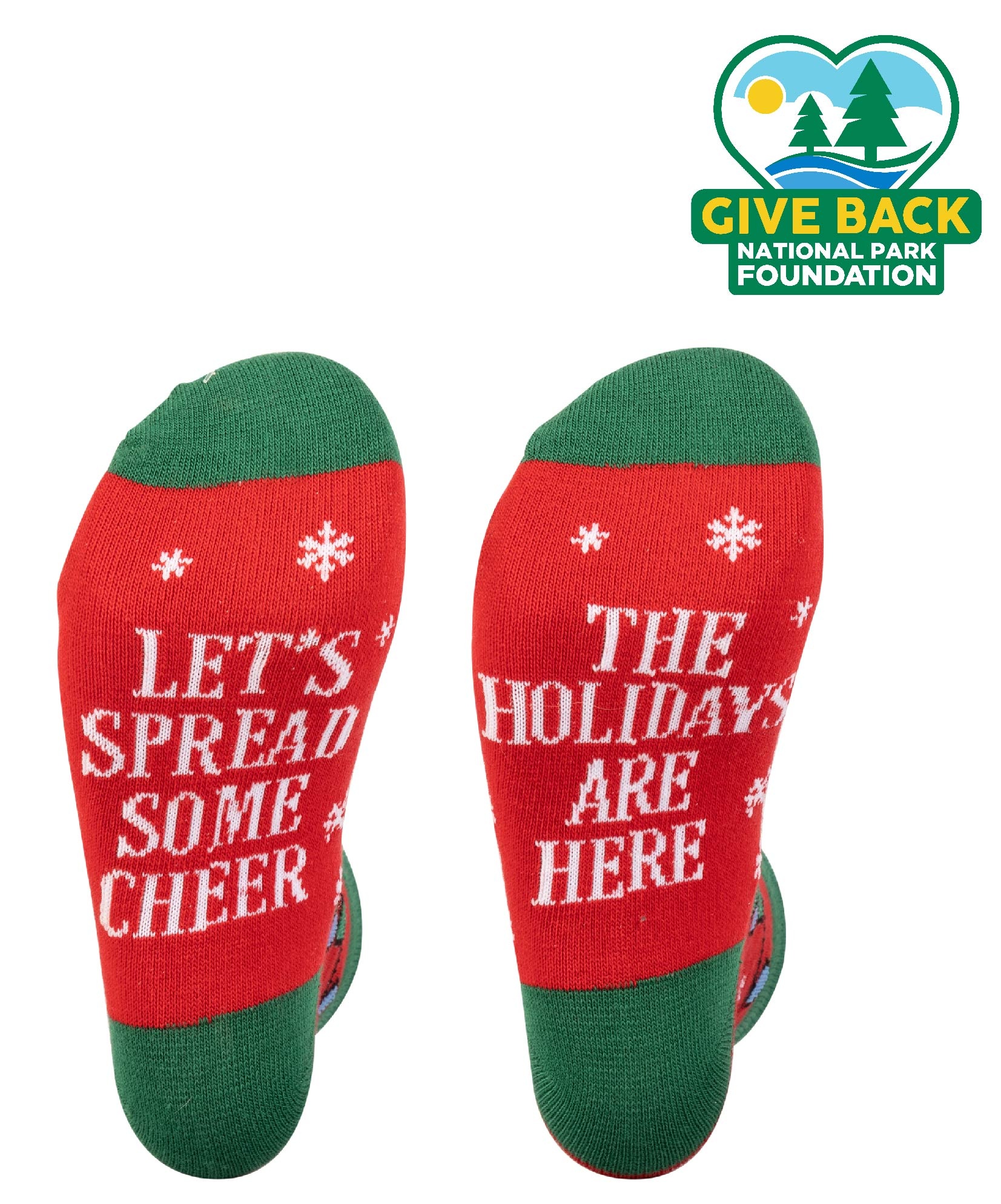 ACE Let's Spread Some Cheer, The Holidays Are Here Dress Socks 3