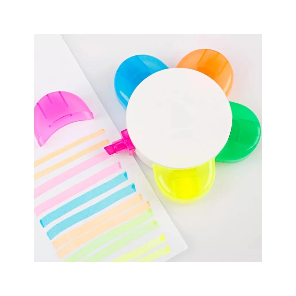 Flower Shaped Highlighter Pens 2