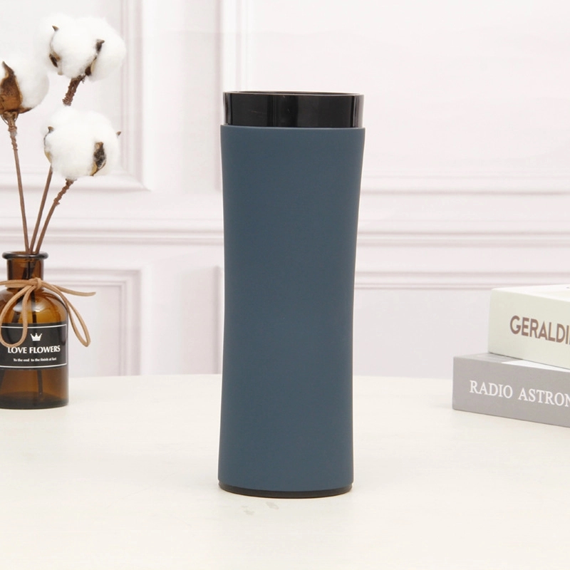 Custom 15 oz Stainless Steel Travel Coffee Mug With Lid 8