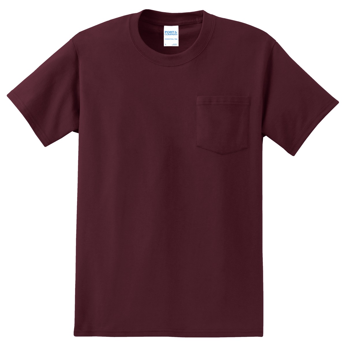 Port & Co Tall Essential Pocket Tee. PC61PT 140