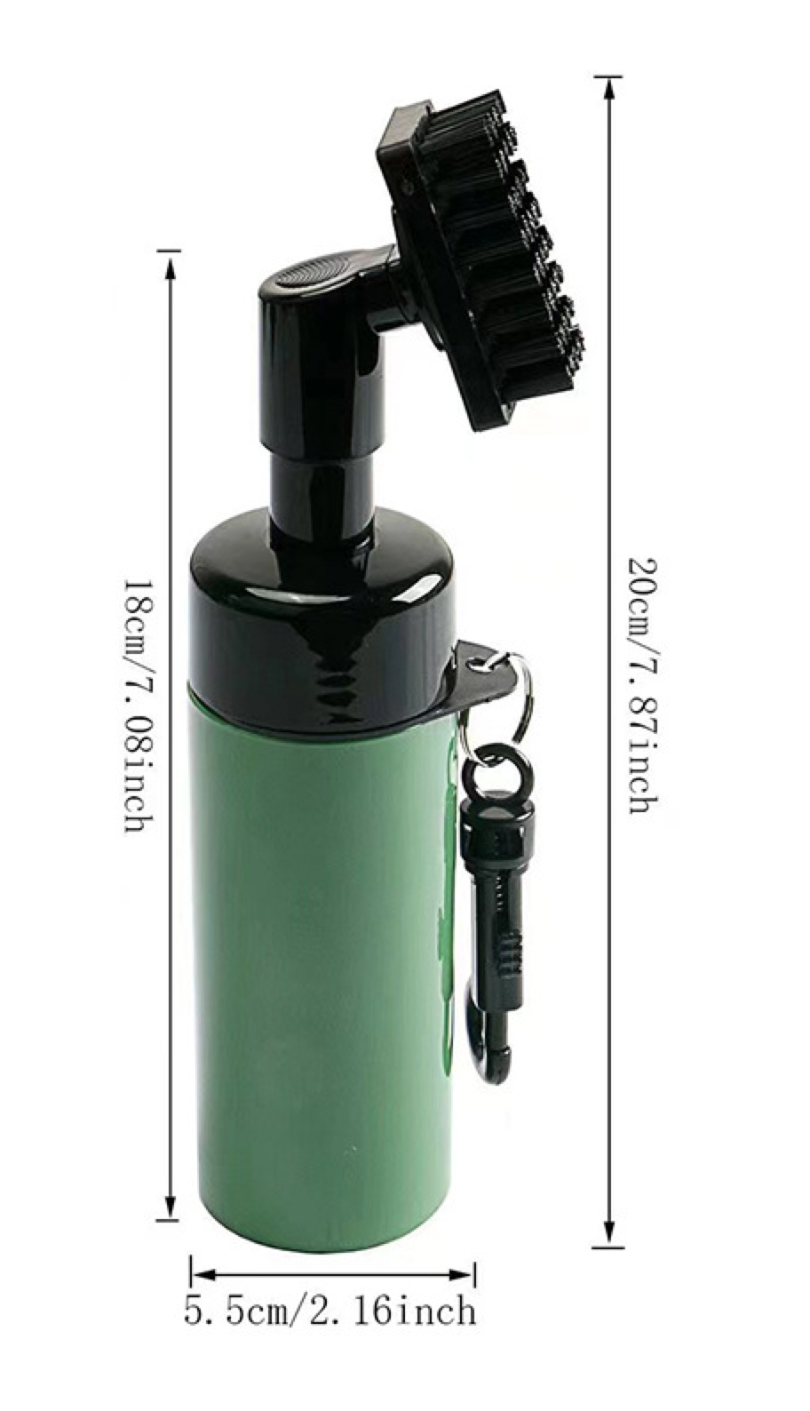 Golf Brush with Water Dispenser 3