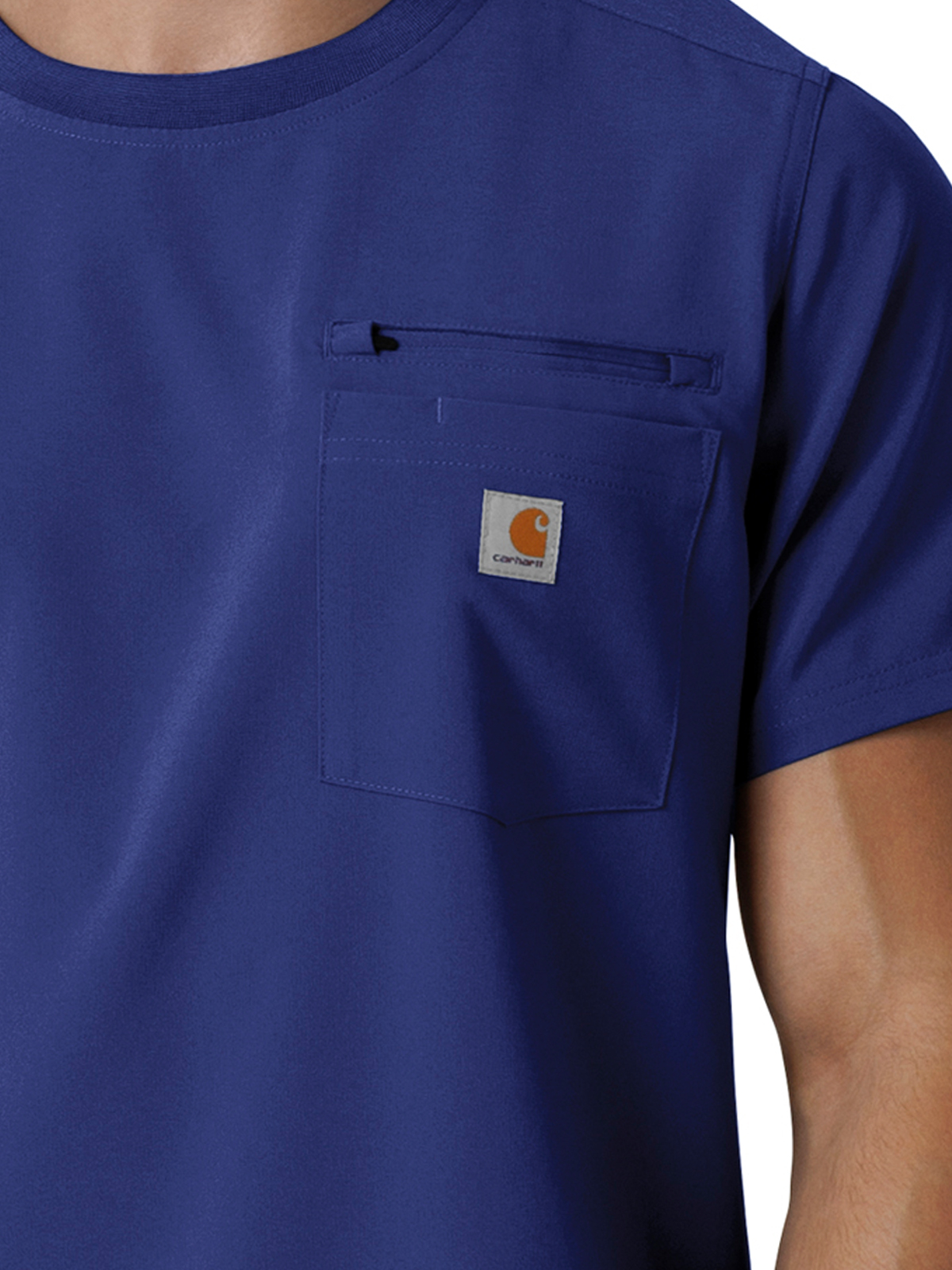 Carhartt Scrubs - Force Cross-Flex - Men's Two-Pocket Crew Neck Scrub Top 1