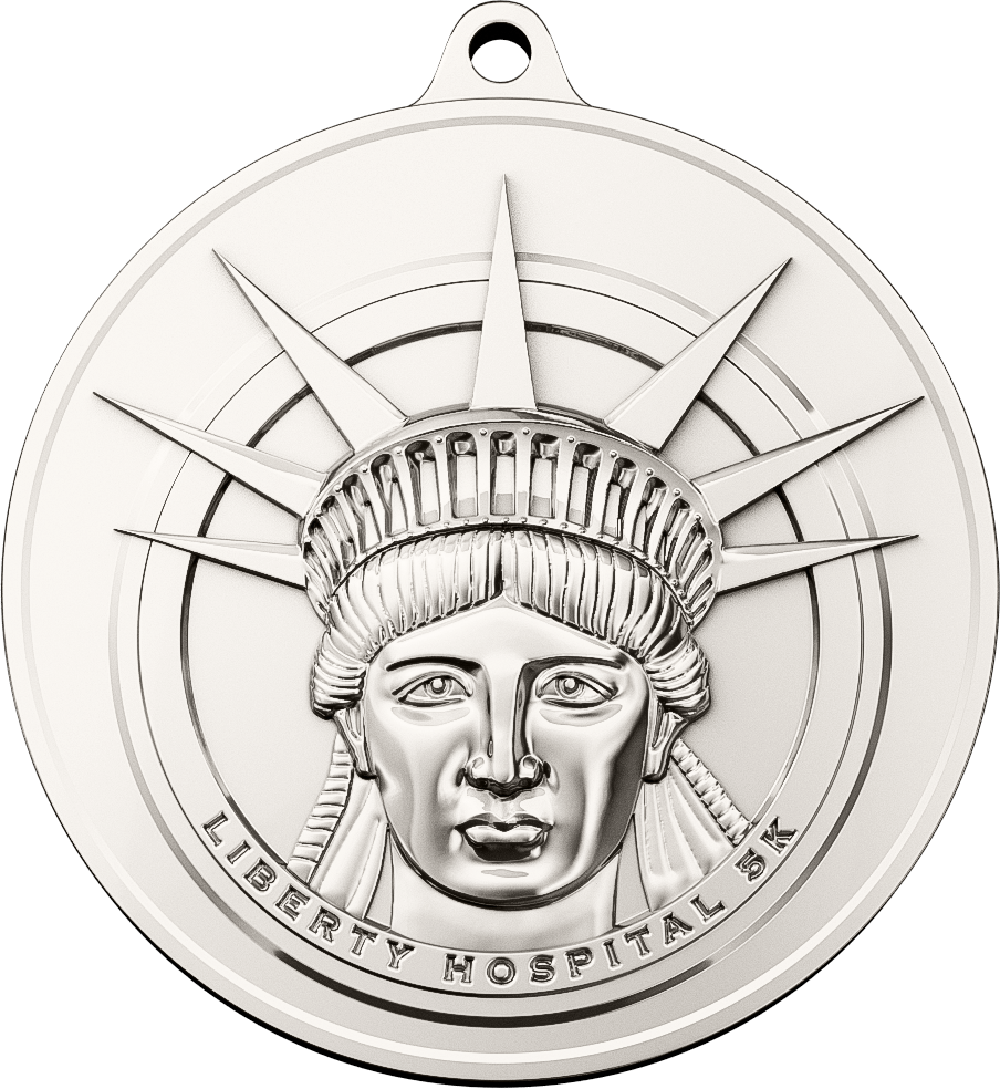 2.5 " Custom Die Struck Soft Enamel Medals 10