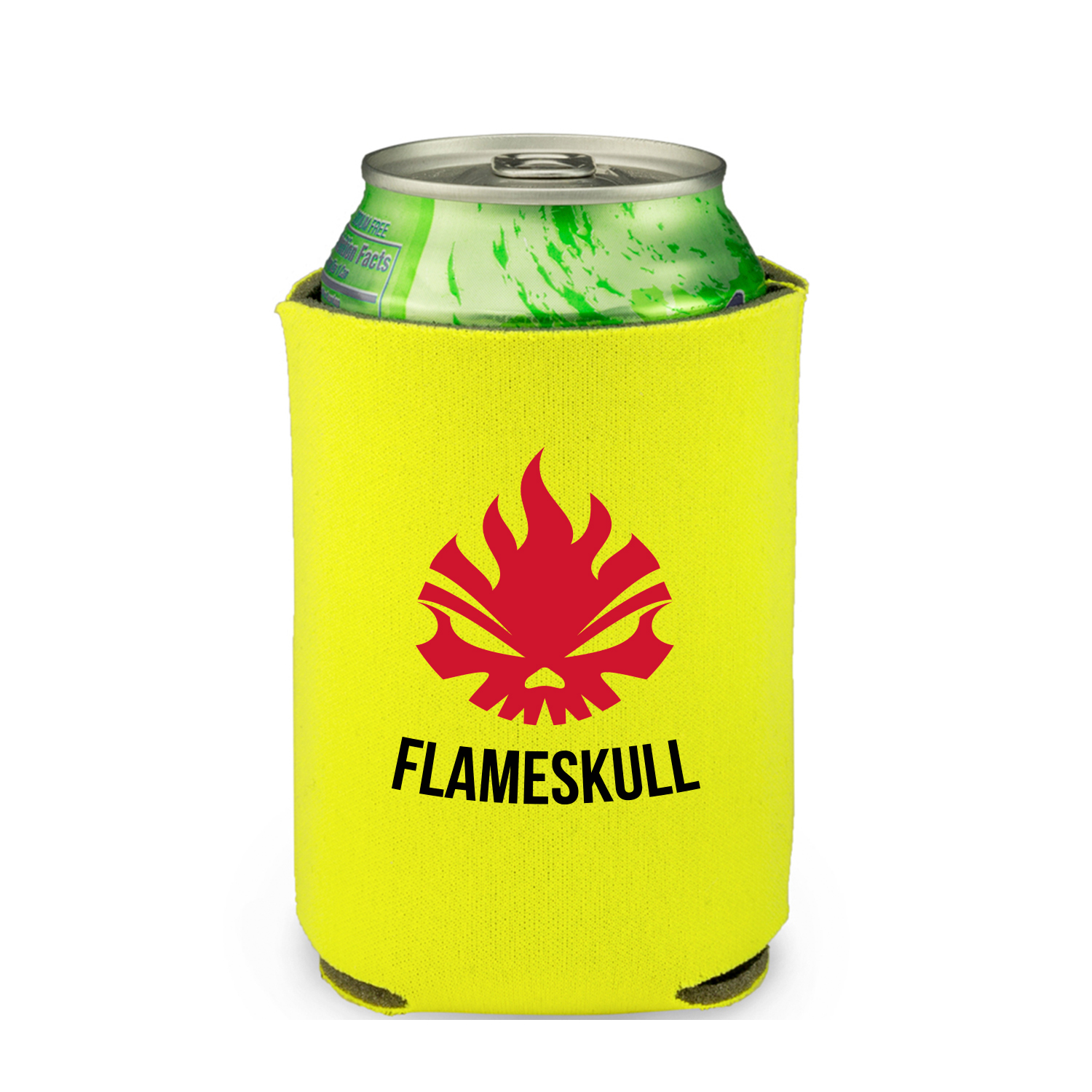 Collapsible Can Cooler (2 Color Imprint), custom koozie with logo imprint 3
