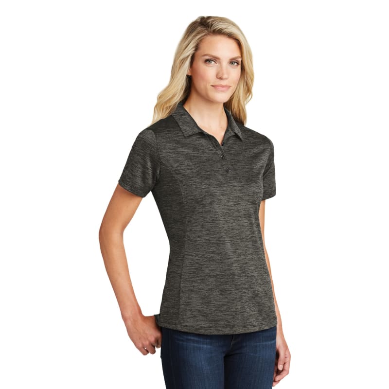 Sport-Tek Women's PosiCharge Electric Heather Polo. 38