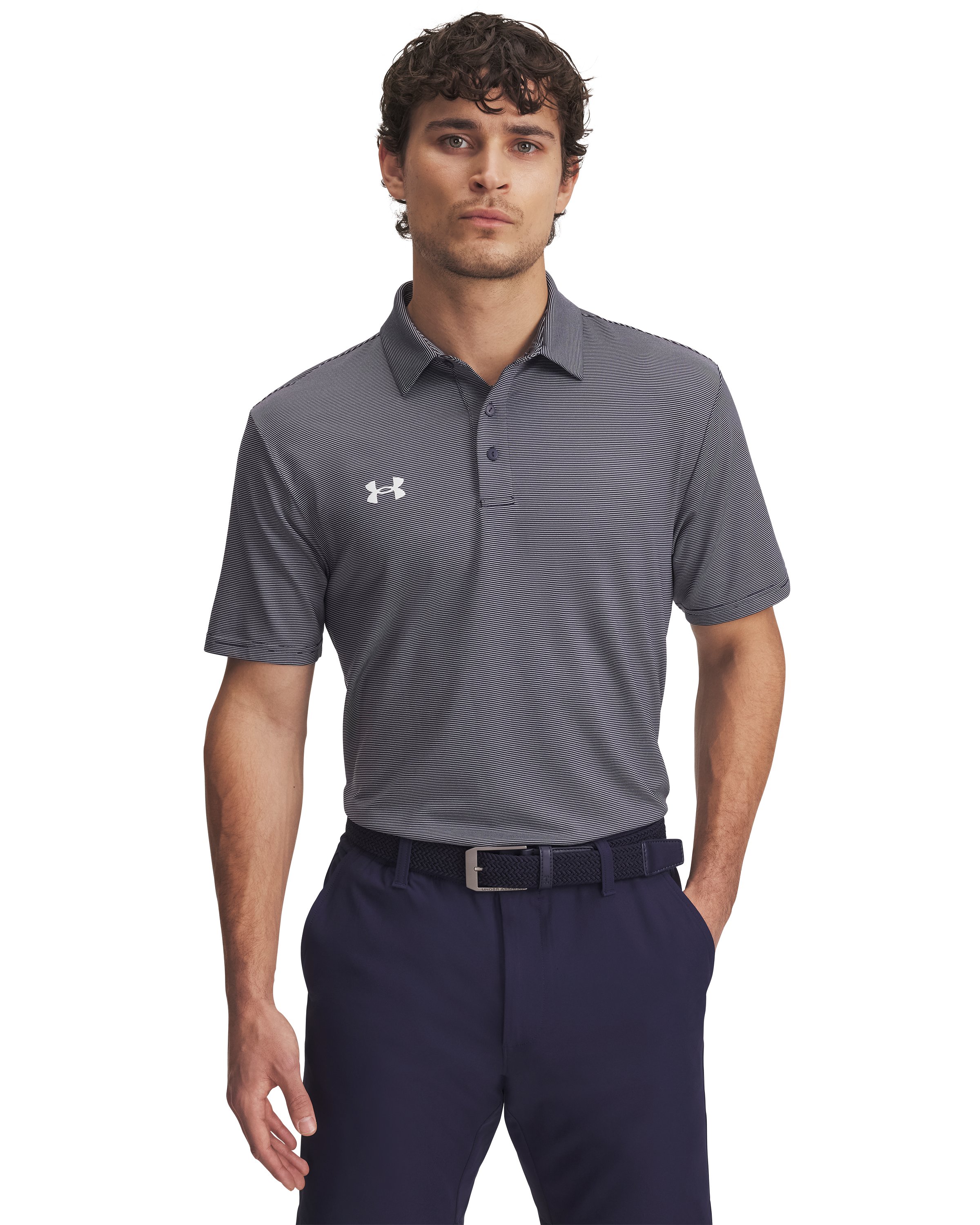 UA Playoff Team Stripe Men's Polo 3