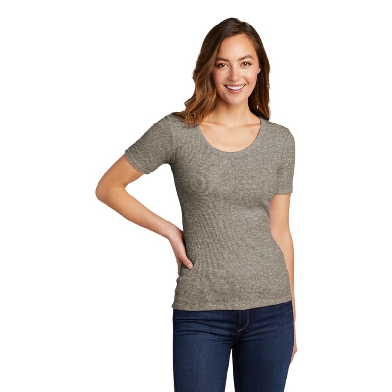 District Women's V.I.T. Rib Scoop Neck Tee 17