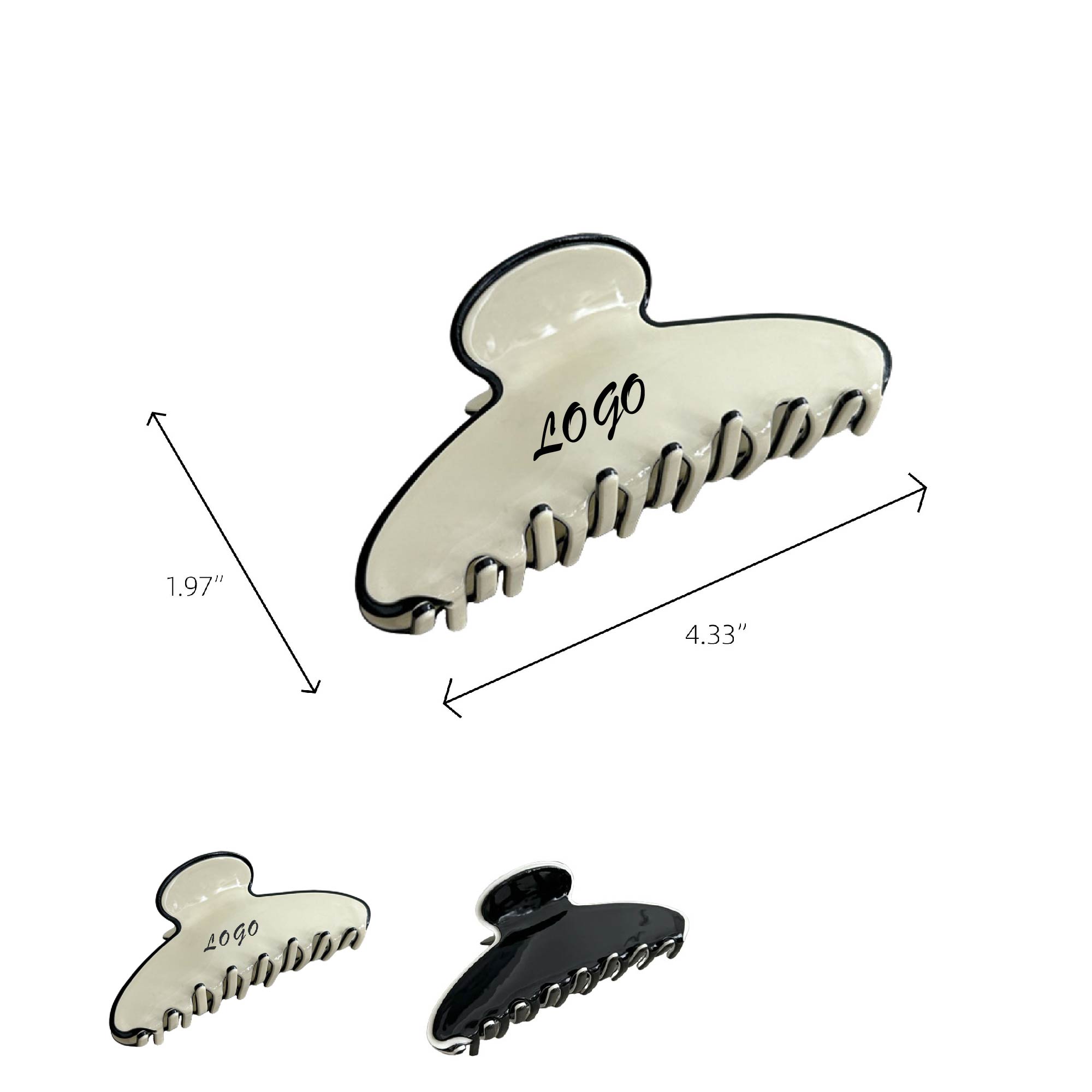 MOQ 5 pcs Everyday Hair Claw 2