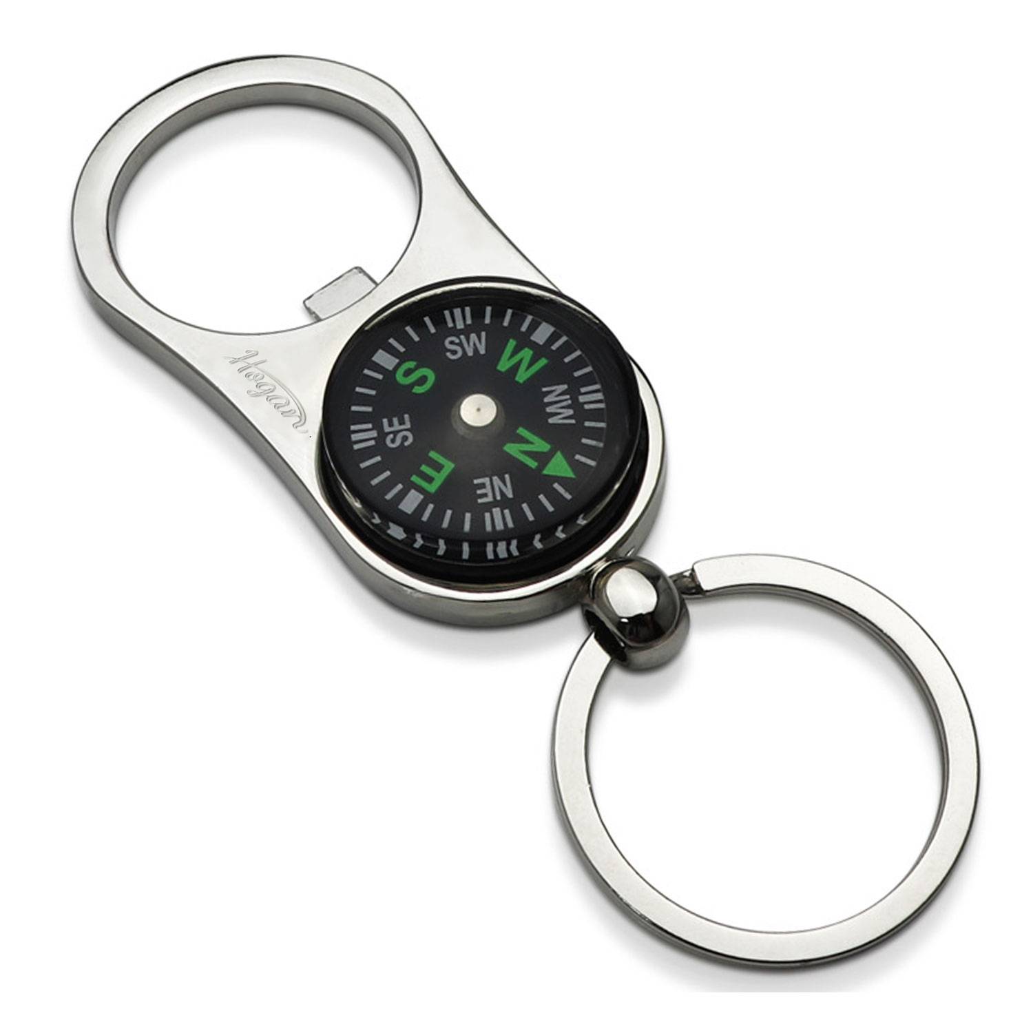 Metal Bottle Opener Compass Key Chain 10