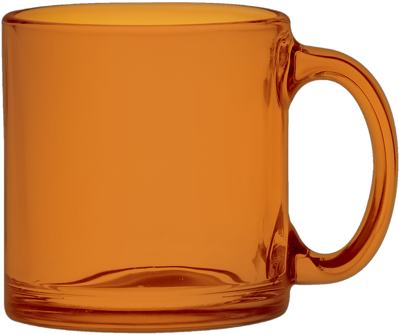 13 oz. Clear Glass Coffee Mug 5