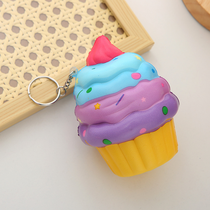 2 in 1 Ice Cream Keychain and Stress Reliever 4