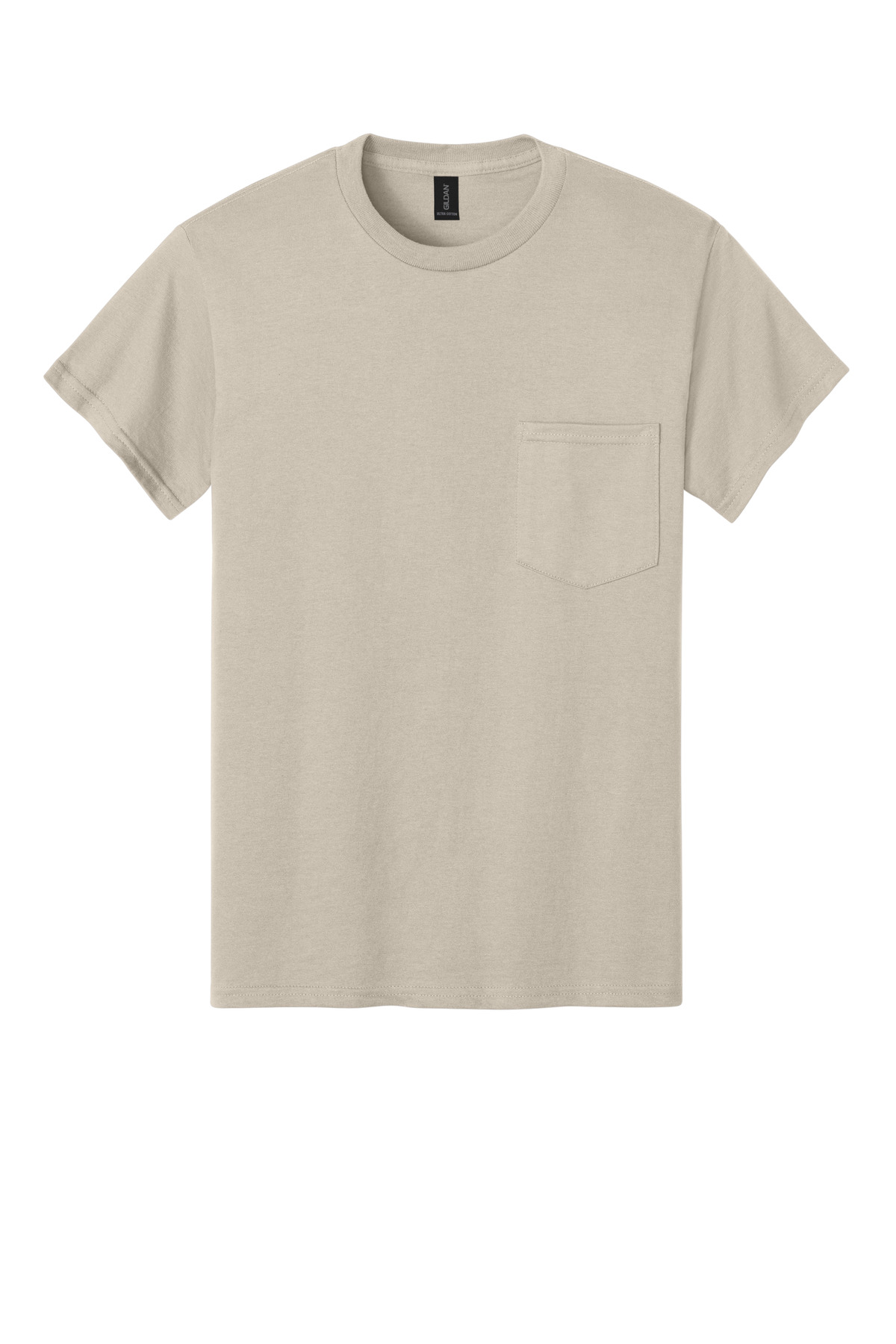 Gildan - Ultra Cotton 100% US Cotton T-Shirt with Pocket. 2300 5