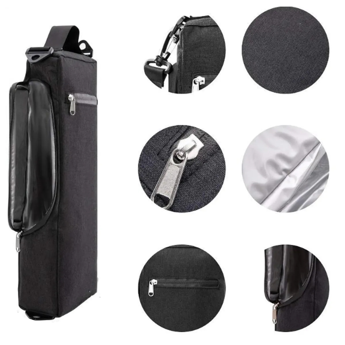 Portable Golf Cooler Bag Insulated Beverage Carrier Holder 2