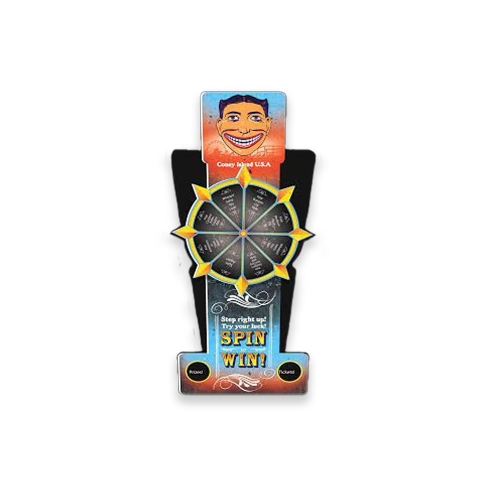 Table Top Spinning Wheel Game 35-18 (35" high, 18" diameter wheel)