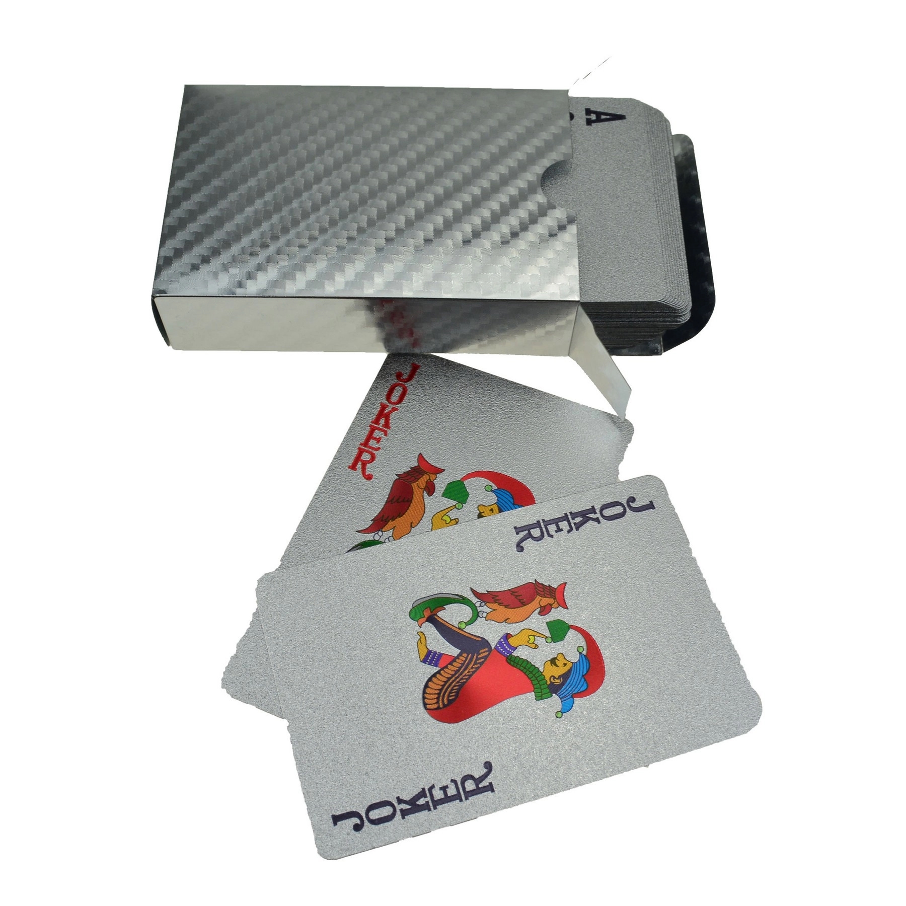 Waterproof Gold/Silver Foil Playing Cards 7