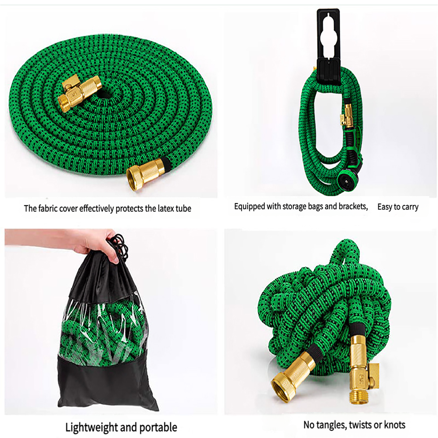 Retractable Hose W/ High Pressure Nozzle 3