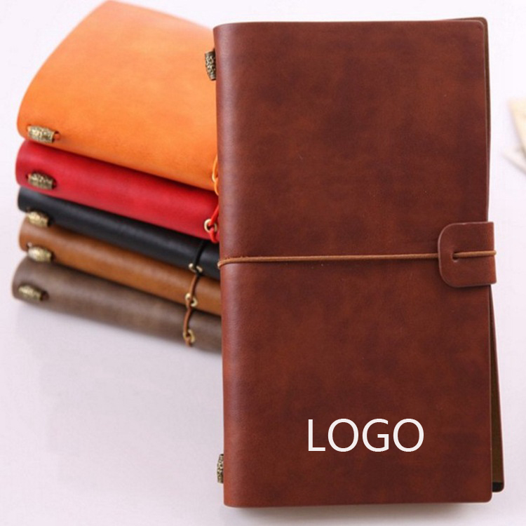 A6 Size Leather Travel Retro Journal Book 1