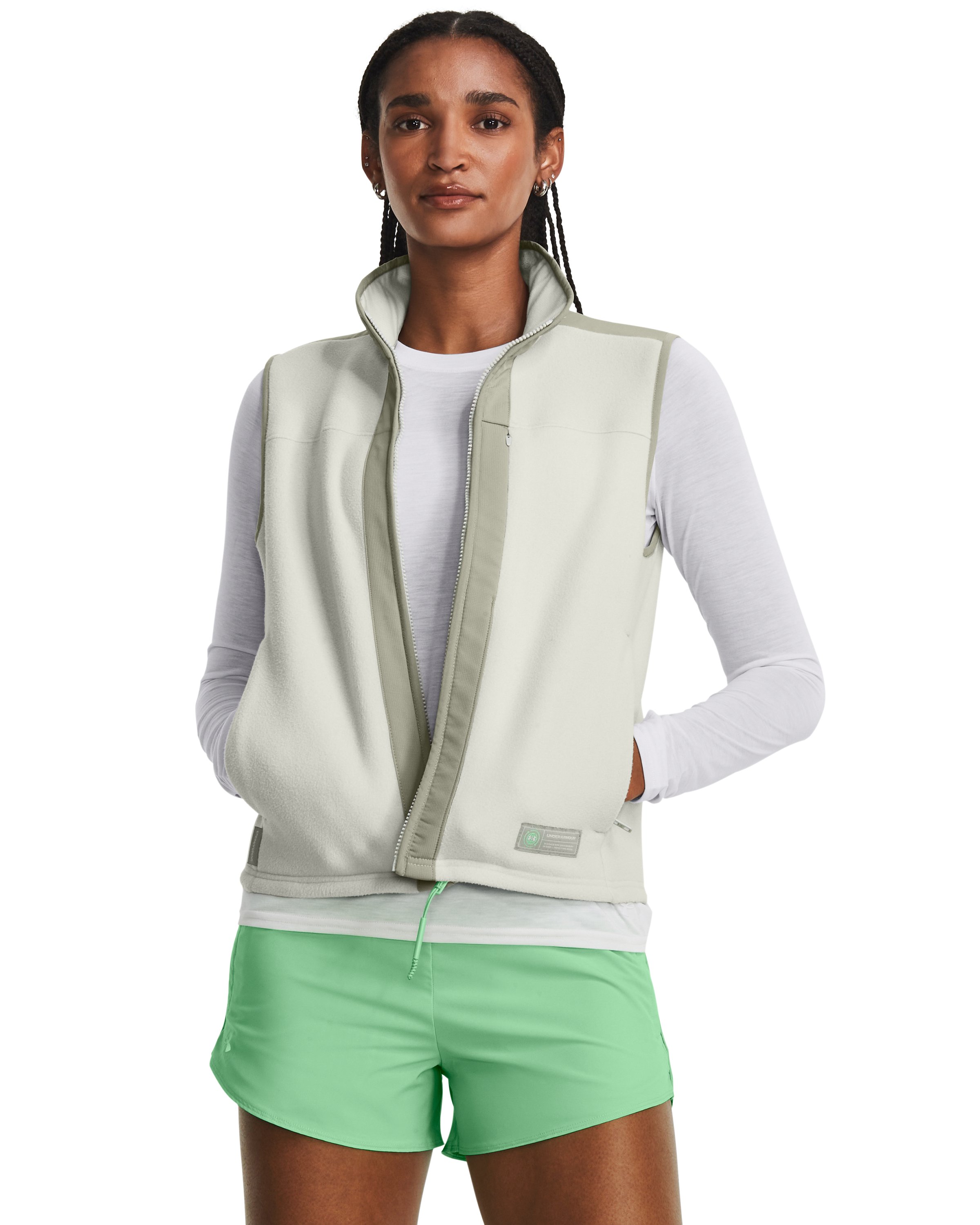 Women's UA Microfleece Maxx Vest 3