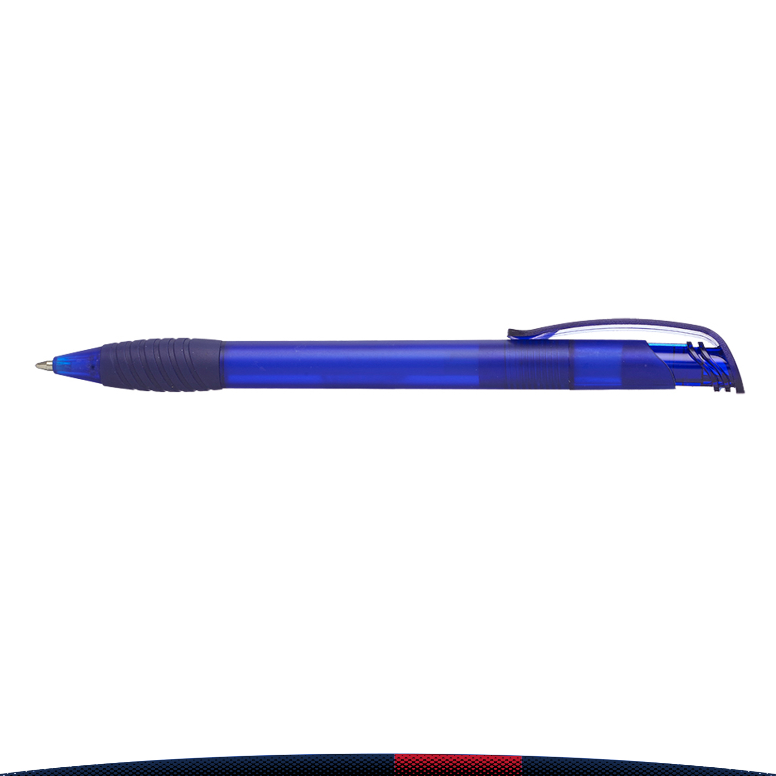 Berry Rubber Grip Plastic Ballpoint Pen 3