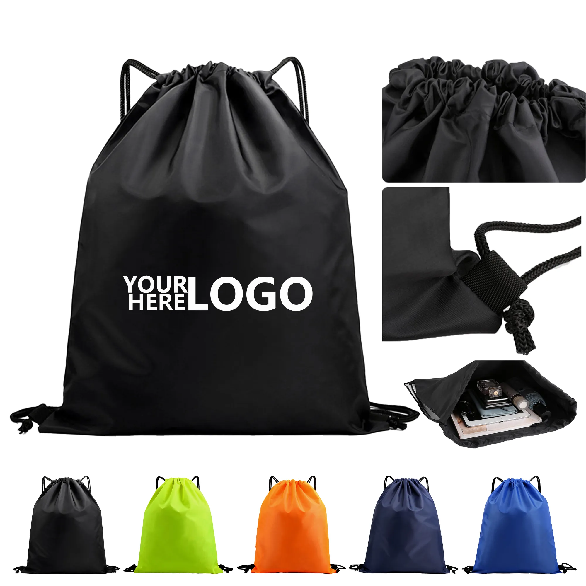 Oxford Cloth Drawstring Bag 1