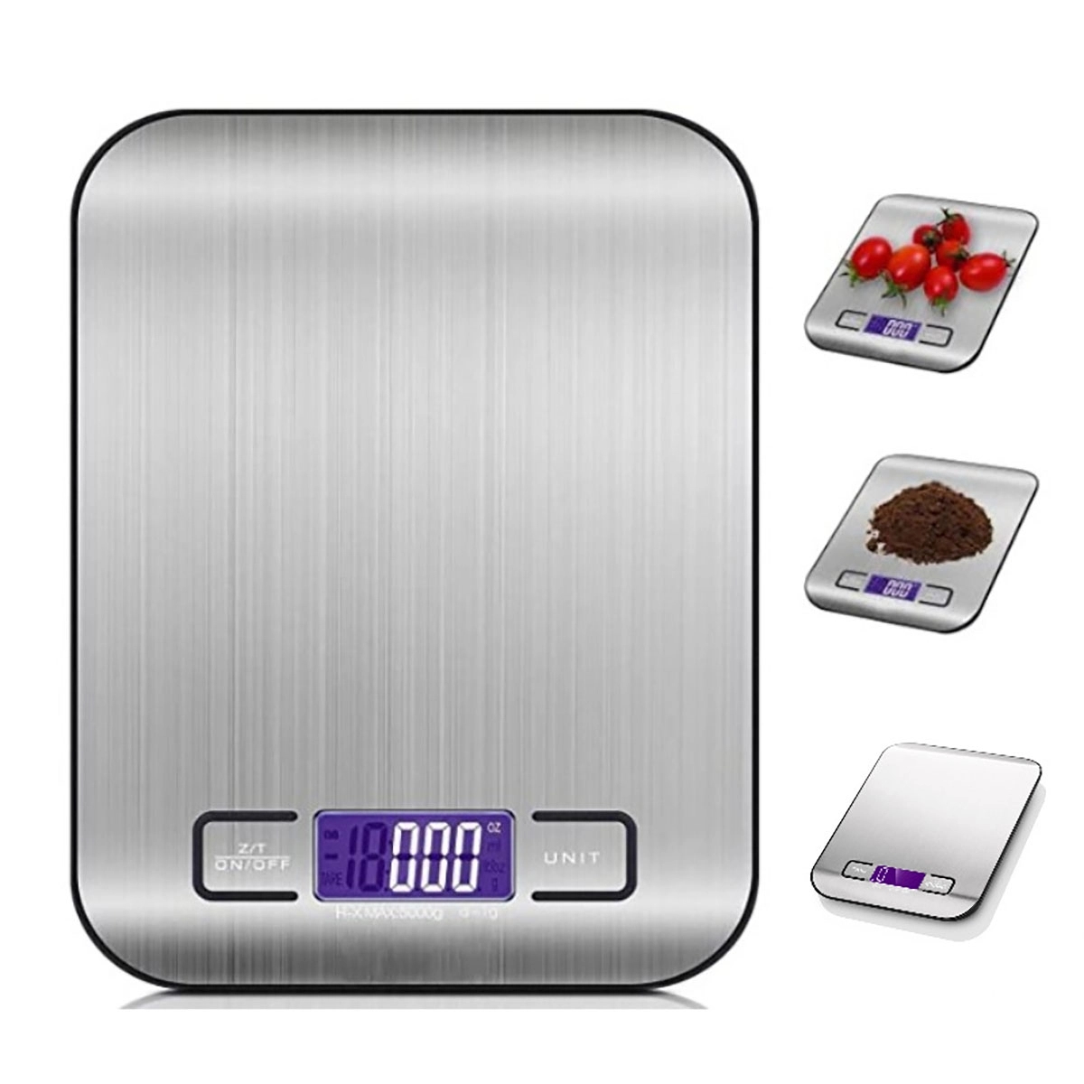 Food Kitchen Scale Digital Grams and Ounces for Weight Loss 1