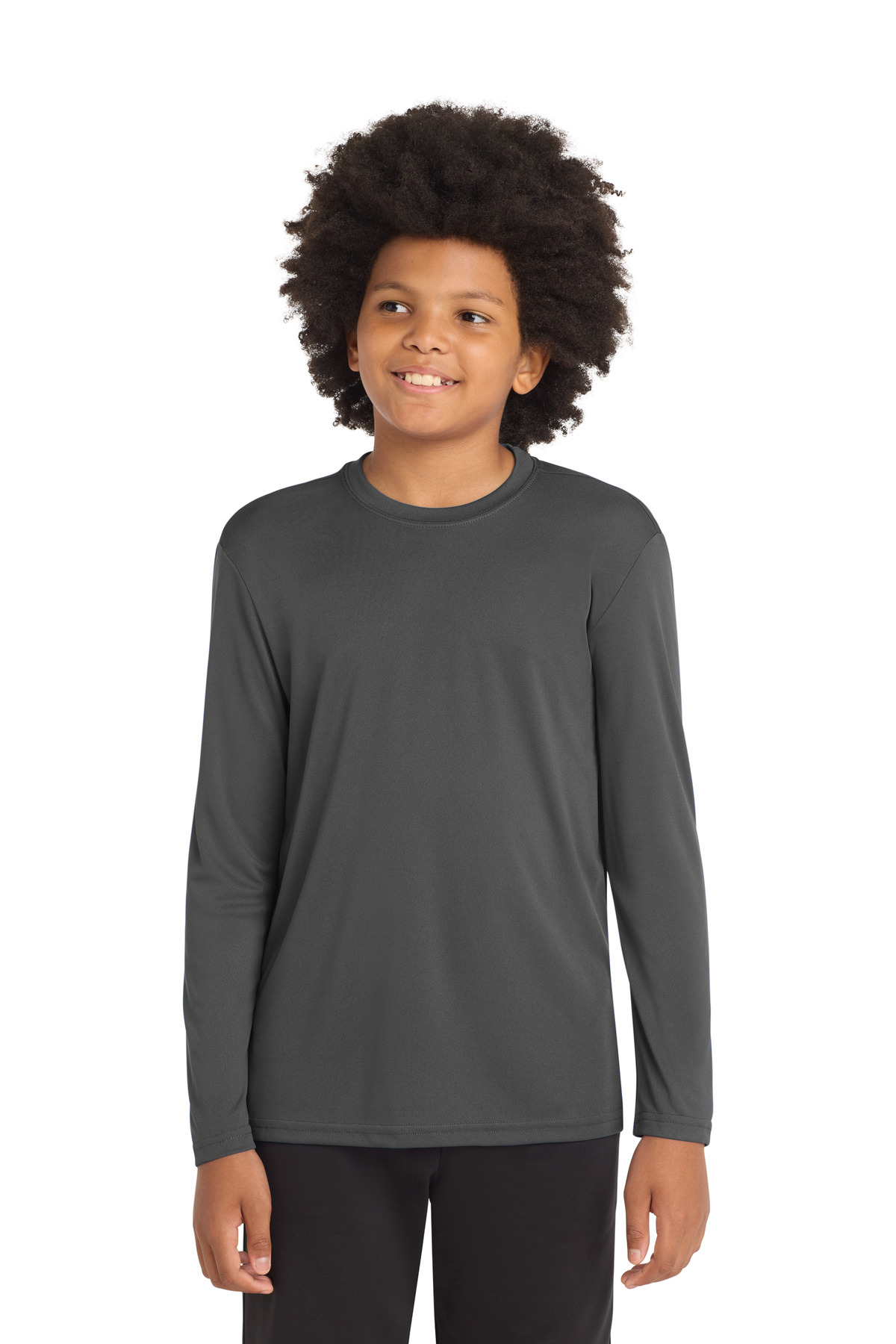 Sport-Tek Youth Long Sleeve PosiCharge Competitor Tee. YST350LS 19