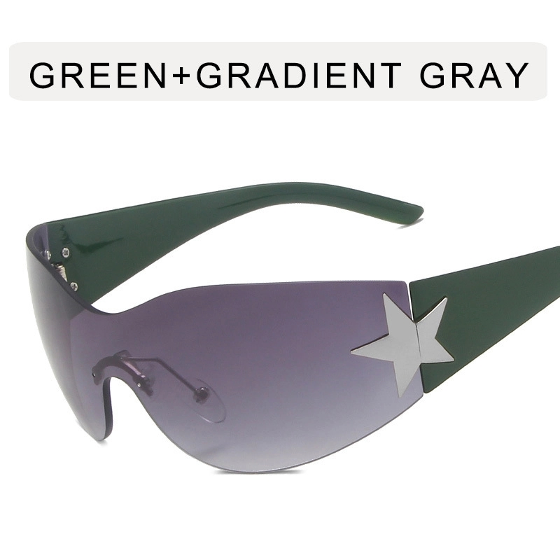 Rimless Pentagram Sunglasses 19