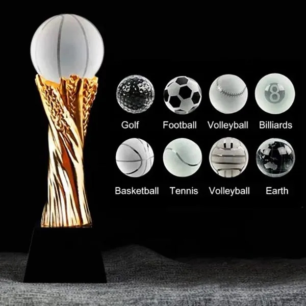 Exquisite Crystal Sports Trophy 4