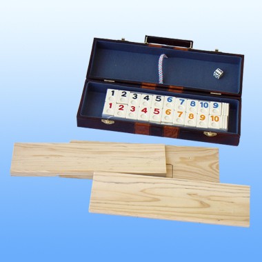 DELUXE RUMMY W/ WOODEN RACKS 2