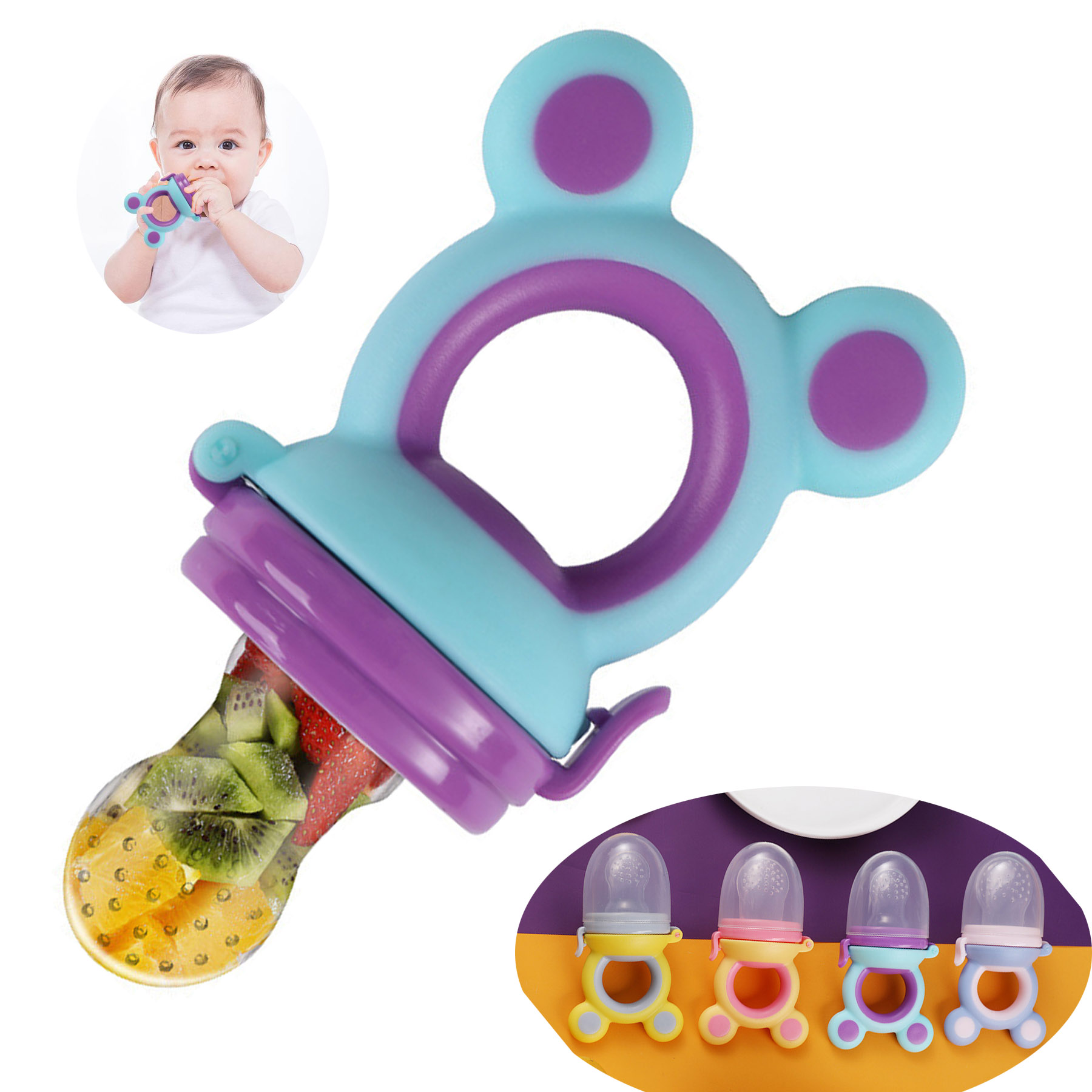 Baby Food Fruit Pacifiers 2