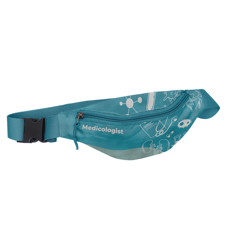 Sublimation Waist Bag w/ 1 Pocket 11x3x5 in 6