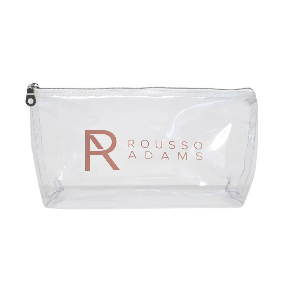 Clear Zippered Pouch 4