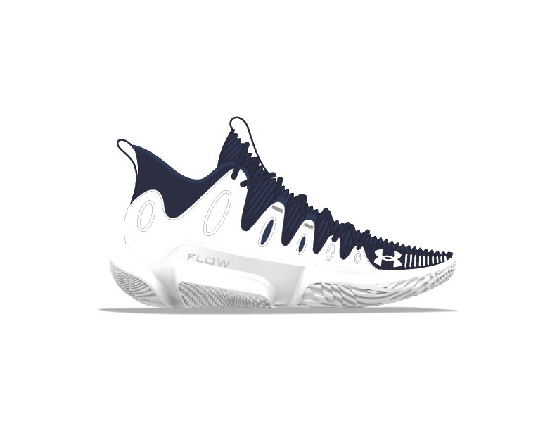 UA Flow Breakthru 4 Women's Basketball Shoes, custom athletic wear with logo imprint 13